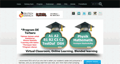 Desktop Screenshot of deutscheinfach.com